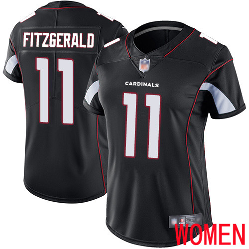 Arizona Cardinals Limited Black Women Larry Fitzgerald Alternate Jersey NFL Football 11 Vapor Untouchable